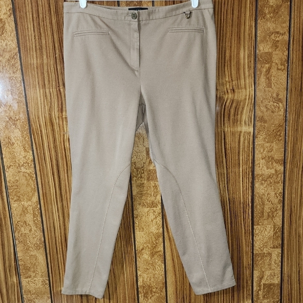 Talbots Tan Dalton Pants - Size 12P